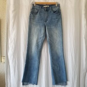 Whetherly | Savannah High Rise Slim Kick Flare Jean